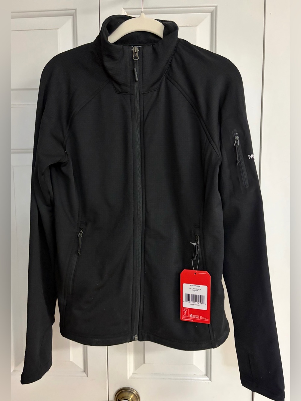 The North Face mountain peak Black Full-Zip Jacket
